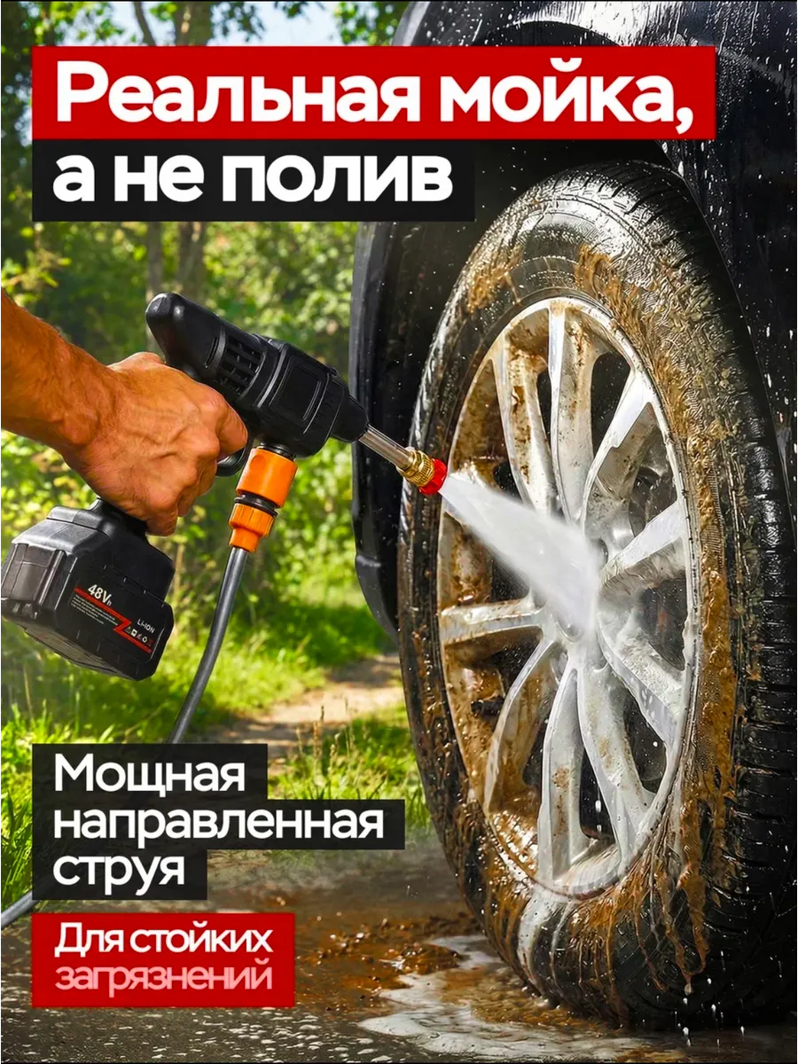 Беспроводная мойка высокого давления