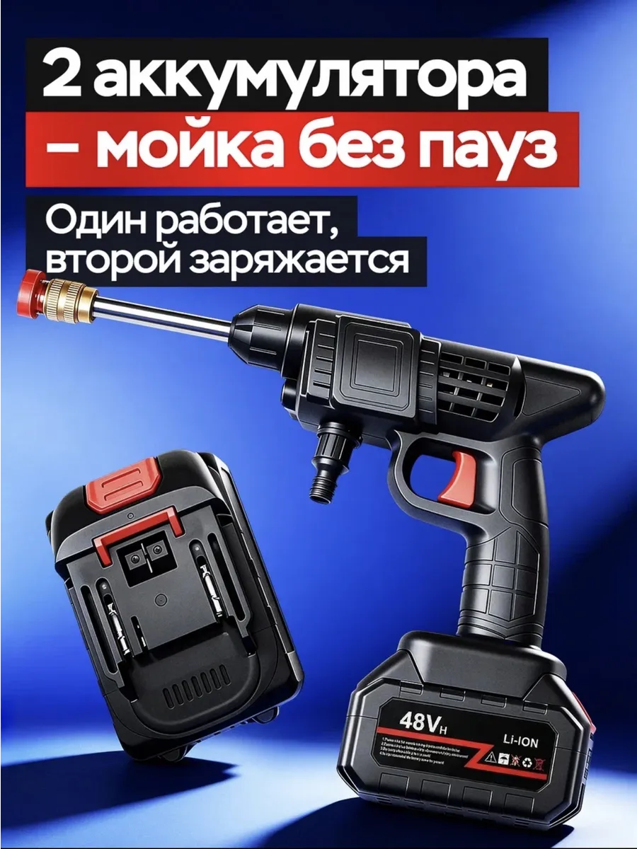 Беспроводная мойка высокого давления